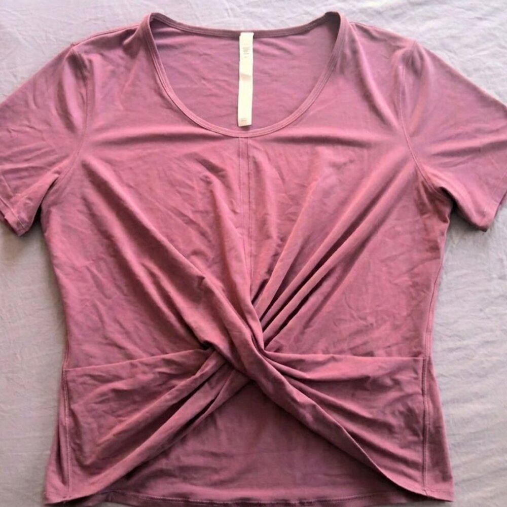 Lululemon Do The Daily Short Sleeve Top Plumful